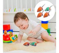 4 pezzi di lettere per i giocattoli piccoli animali da topo strisciano