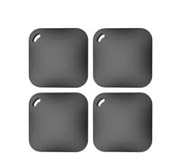 4 pezzi di localizzatore GPS intelligente funziona con Trova la mia app iTag anti smarrimento dispositivo promemoria MFI classificato chiave auto animali domestici bambini finder(4PCS)