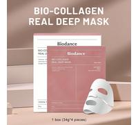 4 Pezzi di Maschera Idratante Profonda al Collagene Biodance da 34g