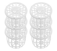 4 pezzi di nido per uccelli in plastica per fringuelli, canarini, allevamento,