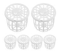 4 pezzi di nido per uccelli in plastica per fringuelli, canarini, allevamento,