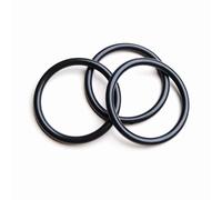 4 pezzi di O-ring in NBR nero, resistenti all'olio e all'abrasione, sezione trasversale 2 mm, guarnizione industriale per autoveicoli,OD x CS,225x2mm