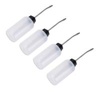 4 pezzi di oliatore per macchina da cucire, flacone erogatore di olio in plastica da 120 ml con beccuccio lungo esteso in ferro, kit universale per la manutenzione della macchina
