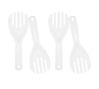 4 pezzi di paletta per riso in plastica: cucchiaio per servire il riso -