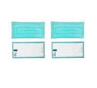 4 Pezzi Di Panni for Scopa, Compatibili Con Vorwerk, Compatibili Con Kobold, SP520 / SP530 / MF520 MF530 Parti for Aspirapolvere Panni Lavabili for Scopa A Vapore