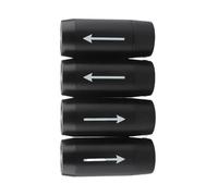 4 pezzi di pantaloni in alluminio HiFi, clacson, filo, stivali e splitter, 1 paio/2 sistema di prolunga per cavo HiFi