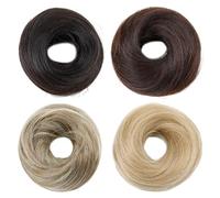 4 Pezzi Di Parrucche Anello Per Capelli Lisci, Anello Elastico Dei Capelli, Sezione Per Capelli, Parrucca Per Attiramenti, Rotoli Di Accessori Per Capelli, Ciotola Per Capelli.