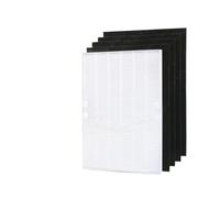 4 pezzi di parti del purificatore d'aria, prefiltri al carbone e 1 pezzo di filtro HEPA principale compatibile con Winix, 115115 5300 5500 6300