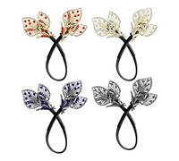 4 Pezzi Di Peli Di Fiori, Clip Per Capelli Retrò, Accessori Per Capelli Da Donna, Strumenti Di Riparazione Dei Panini.