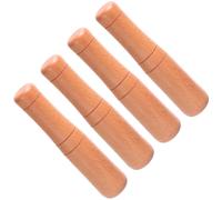 4 pezzi di pestelli in legno pratici spremiagrumi bastoncini di aglio