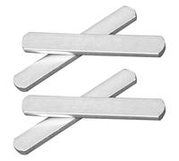 4 pezzi di piastre in acciaio per giubbotto appesantito piastre in acciaio