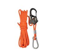 4 pezzi di regolatori autobloccanti for funi antivento senza nodi for tenditori for funi allentate con un solo clic da campeggio a baldacchino della tenda(Orange,M)