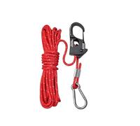 4 pezzi di regolatori autobloccanti for funi antivento senza nodi for tenditori for funi allentate con un solo clic da campeggio a baldacchino della tenda(Red,M)