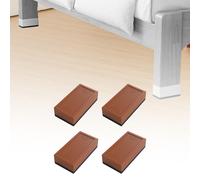 4 pezzi di rialzi per mobili, robusti e impilabili, per sollevare divani,