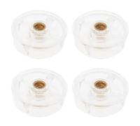4 pezzi di ricambio for ingranaggi di base compatibili con frullatori Magic Bullet MB1001 da 250 W. Ingranaggi in plastica for la base del motore.