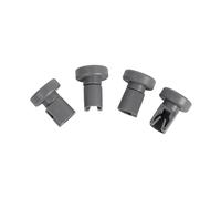 4 Pezzi Di Ricambio For Ruote Del Cestello Superiore Della Lavastoviglie, Compatibili Con Aeg/Electrolux/Favorit/Privileg For Zanussi, Kit Di Accessori For Ruote Superiori For Lavastoviglie