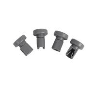4 pezzi di ricambio for ruote del cestello superiore della lavastoviglie, compatibili con i kit accessori superiori for Electrolux