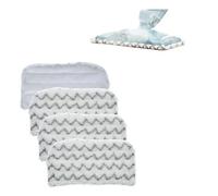 4 pezzi di ricambio for scopa a vapore, riutilizzabili, lavabili, compatibili con gli stracci Shark Accessories