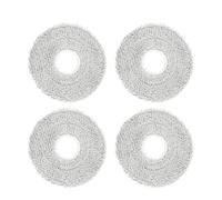 4 pezzi di ricambio, panni lavabili, per aspirapolvere robot, compatibile con Dreame L10 L20 L30 L40 X30 X40 X50 Ultra, per Roborock Qrevo serie Saros 10R, per Mova E30 P50 Ultra