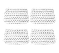 4 pezzi di ricambio per lavapavimenti a vapore Shark S1000, S1000A, S1000C, S1000WM, S10001C, Dirt Grip Pads, microfibra lavabile e riutilizzabile