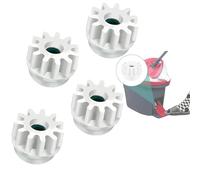 4 Pezzi di Ricambio per Mocio Rotante (bianco) Sostituzione del Pignone del Cuscinetto Della Frizione del Secchio del Mocio Rotante per Vileda e Altri Mocio Rotanti