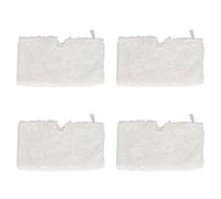 4 Pezzi di Ricambio per Mop in Microfibra, Panni per Scopa a Vapore, per Shark S3901, S3500, S3501, Panno Piatto in Microfibra di Ricambio per Vaporiera, Lavabili in Lavatrice, Facili da Pulire.