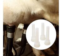 4 pezzi di rivestimenti per tazze da latte per l'allevamento di