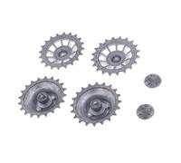 4 pezzi di ruota motrice per parti del carro armato tedesco Tiger/Panther RC