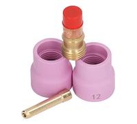 4 Pezzi di Saldatura Rosa Collet Torcia Set per WP 17 18 26 Argon Arc Welding Gun Tig Accessori
