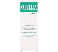 4 pezzi di saugella intimo attiva ph 3.5 ml.250