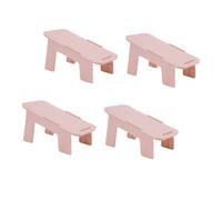 4 pezzi di scarpe a doppio scarpe creative shoestay household white