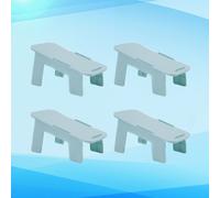 4 pezzi di scarpe a doppio scarpe creative shoestay household white