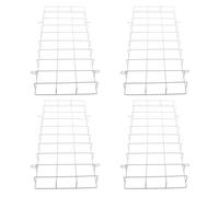 4 pezzi di segnaletica di emergenza con gabbia protettiva rettangolare, segnale