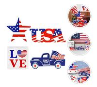 4 pezzi di segni in legno per il Giorno della Memoria, per il Giorno