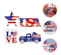 4 pezzi di segni in legno per il Giorno della Memoria, per il Giorno