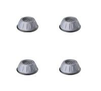 4 Pezzi Di Supporto Ammortizzatore Antiscivolo, Piedini Antivibrazione For Lavatrice, Cuscinetti In Gomma Silenziosa For Base Frigorifero, Supporto Rialzato For Mobili(Small-4pcs)