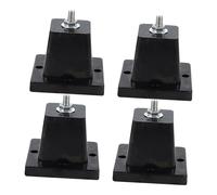 4 pezzi di supporto per piedini per compressore d'aria, mini base