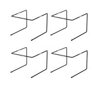 4 pezzi di supporto per teglia per pizza in filo di ferro, supporto tavolo