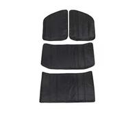 4 Pezzi Di Tappetini Isolanti Termici E Acustici In Cotone Per Jeep Per Wrangler JK JL 2012-2022, Tetto Rigido Isolamento cofano dell'auto(B Style)