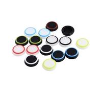 4 Pezzi Di Tappi For Impugnatura For Pollice Silenzio Compatibili Con PS5/PS4/Xbox One/Xbox One Elite/8BitDo SN30 Pro/Switch Pro Joystick Controller(Black blue)