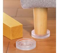 4 pezzi di tappi per gambe di sedia, protezione per i piedi, cuscinetti protettivi per mobili