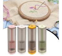 4 Pezzi di Tubo Da Cucito, Piccola Scatola Porta Stuzzicadenti per Borsa Da