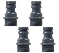 4 pezzi di tubo flessibile centralina irrigazione, rubinetto per tubo flessibile da giardino claber raccordo, adatto per adattatori per rubinetti (plastica ABS).