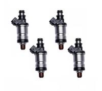 4 Pezzi Di Ugelli Iniettori Carburante Per Auto Compatibile Con CR-V 2.0L Per Odyssey 2.3L 1998 Per Civic 1.6L 1996 1997 1998 1999 2000 1580588 Iniettori Di Carburante
