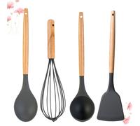 4 pezzi di un set cucchiaio antiaderente resistente alla temperatura cucchiaio