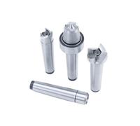 4 pezzi di utensili for tornitura for legno, centro di centraggio conico MT1/MT2 for contropunta forata for lavorazione del legno (1)(1)