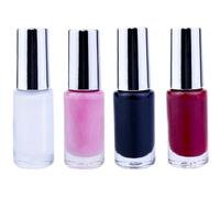 4 pezzi di vernice per denti, vernice per denti temporanea sicura da 5 ml, dente cosmetico realistico ad asciugatura rapida, neri per cosplay, teatro, costume da clown zombie vampiro...