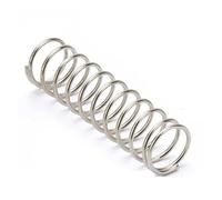 4 pezzi Diametro filo 2 mm Molla di ritorno a compressione Bobina in acciaio inossidabile Molla di ritorno compressa Molle di pressione ammortizzanti OD 12-30 mm L 10/15/20/25/30 mm(25mm (4Pcs),22mm -
