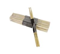 4 pezzi - DIMAVERY DDS-7A Bacchette per Batteria in Acero - Qualità Professiona