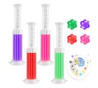 4 Pezzi Dischi Gel Wc, Detergente Bagno, Fragranza Floreale E Fruttato - 48 Dischi Gel Wc (Seguire le istruzioni nel video)